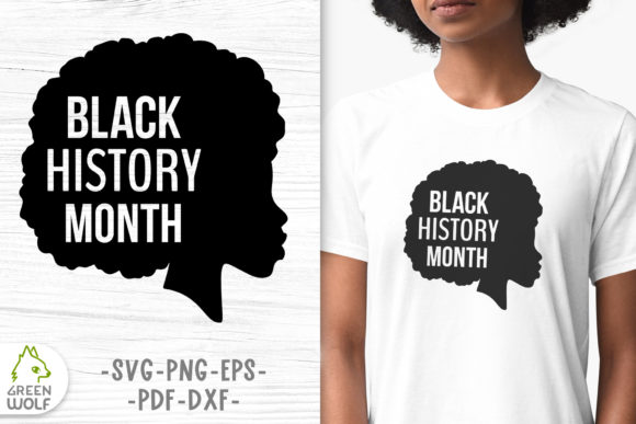 Black History Month Design SVG for Crafts and Graphics