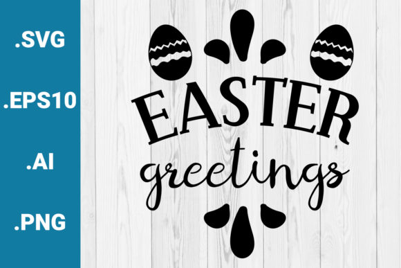 Easter Greetings Quote Graphics