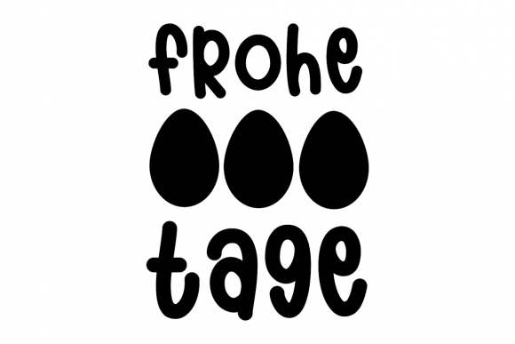 Easter Quote Frohe Eiertage