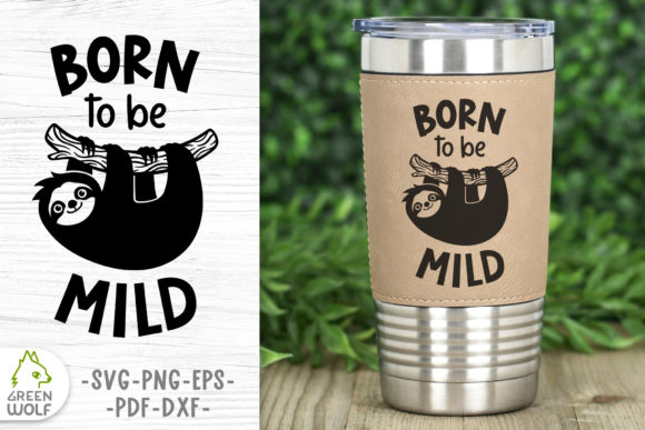 Funny Sloth Quote Graphics for Crafts