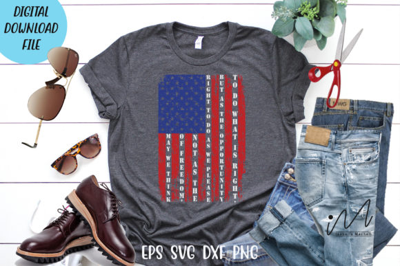 May We Think of Freedom SVG: Graphics for Meaningful Crafts