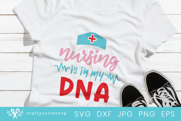 Nursing Quote T-Shirt Graphics for Crafts