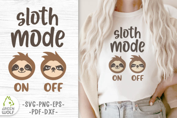 Sloth Faces and Quote Sloth Mode: Graphics for Crafts & Content