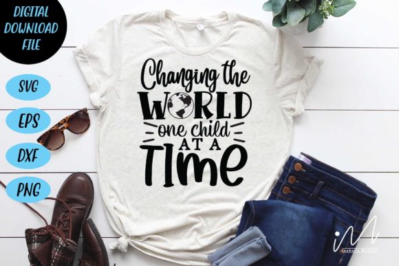 Teacher T Shirt SVG: Graphics & Crafts for Local Branding