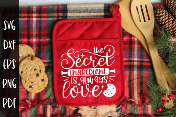 The Secret Ingredient is Always Love SVG Graphics